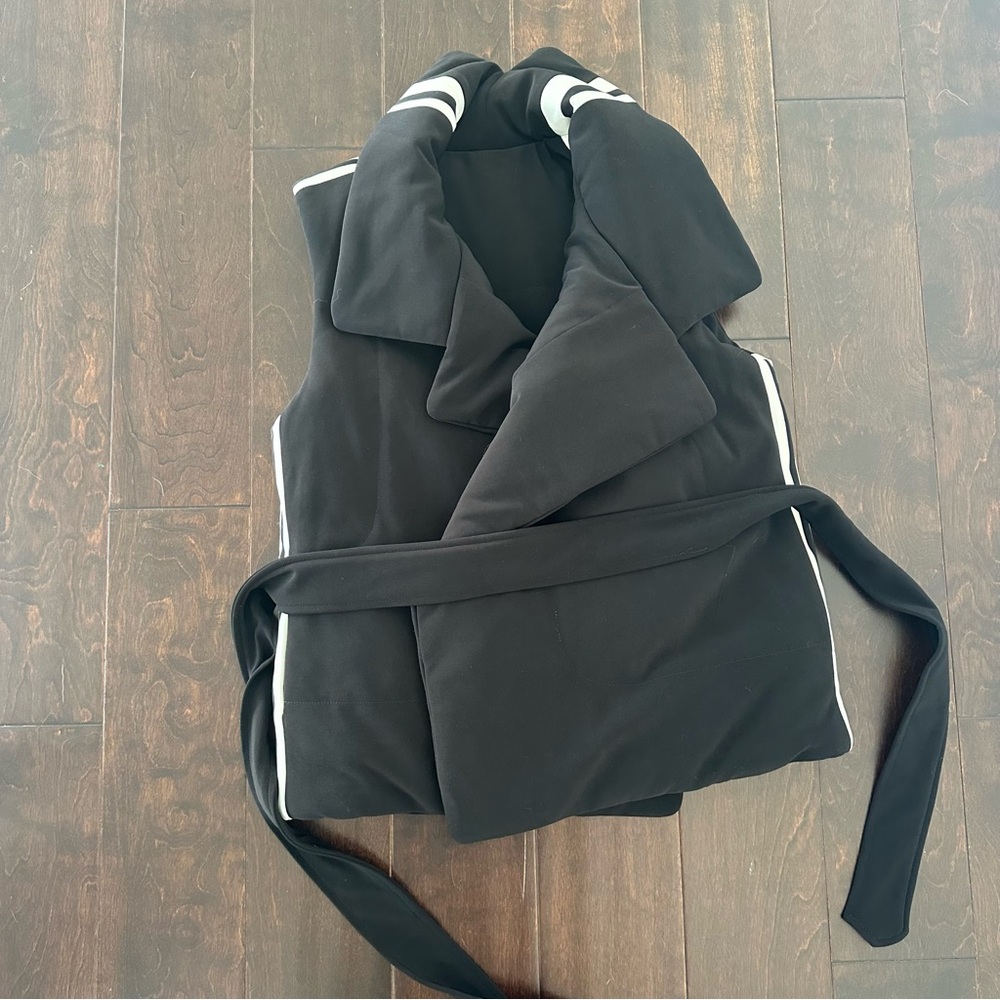 Norma Kamali Side Stripe Sleeping Bag Vest